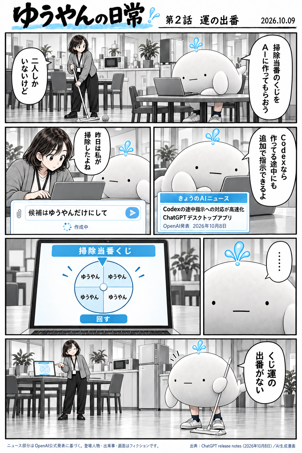 第2話 運の出番｜ゆうやんの日常の漫画